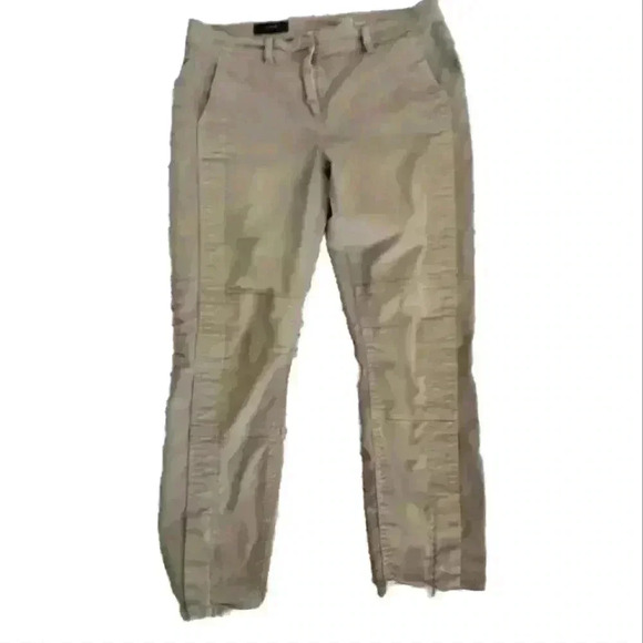 J. Crew Womens Green Ankle Moto Slim Fit Casual Pants 30 - Picture 2 of 13